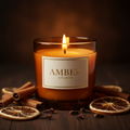 Cinnamon & Warm Amber Soy Candle